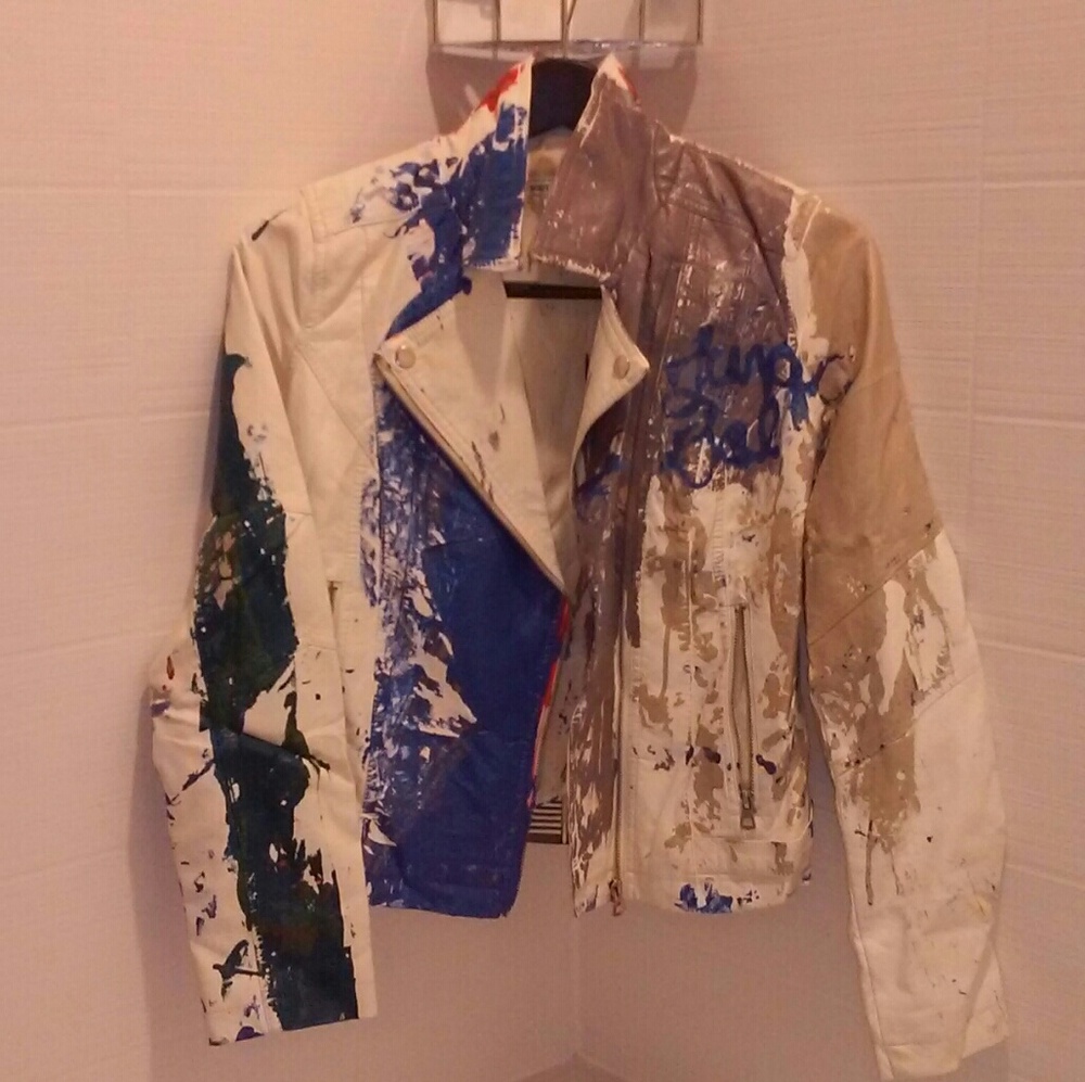 LiveThroughLines White jacket